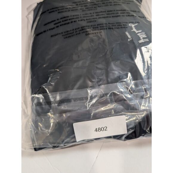 Joseph Ribkoff Top Womens 8 Black Asymmetrical Hem‎ Tunic Velvet Trim - Picture 12 of 12